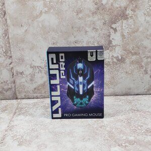 3 DPI Level Switch Ergonomic Gaming Mouse LVLUP Pro RGB Backlight Vivitar Sealed